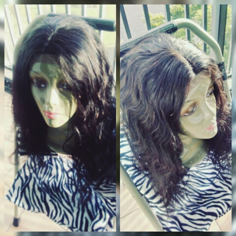20 inch brazilian body wave lace human virgin wig